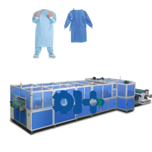 Factory Direct Sell 65 g PP plus PE Disposable Protection Medical Protective Clothing making machine